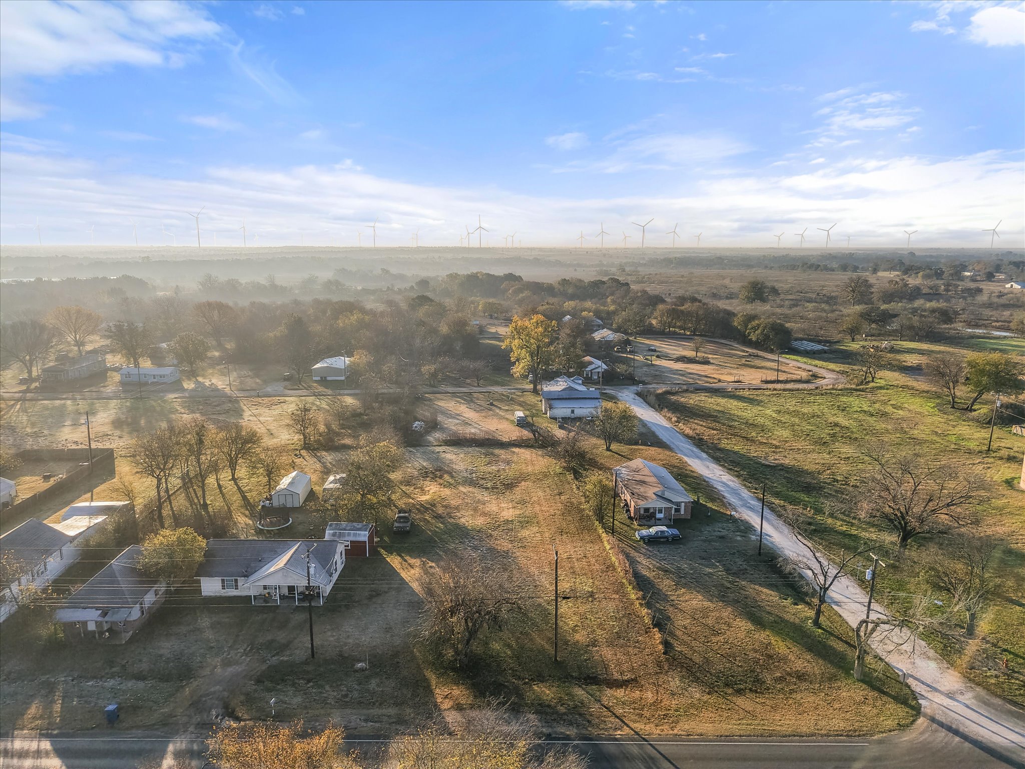 709 E Road Dawson, TX 76639 - Photo 2 of 7 an aerial view of residential houses with outdoor space