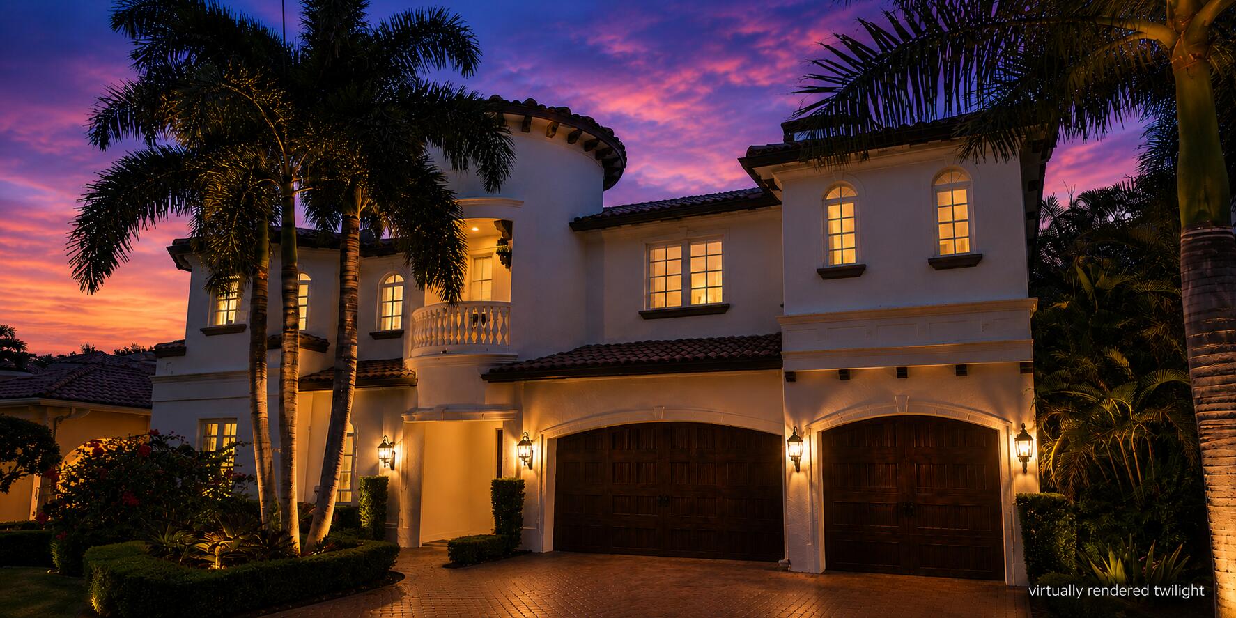 17550 Circle Pond Court Boca Raton, FL 33496 - Photo 2 of 2 17550 Circle Pond - Twilight Virtual