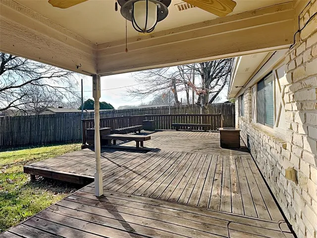 a view of outdoor space with seating