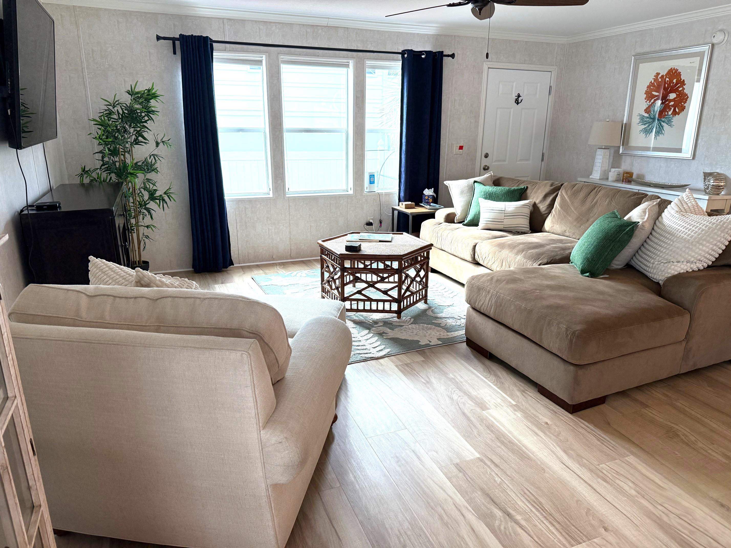 292 Majorca Road St. Augustine, FL 32080 - Photo 5 of 32 a living room with furniture and a large window