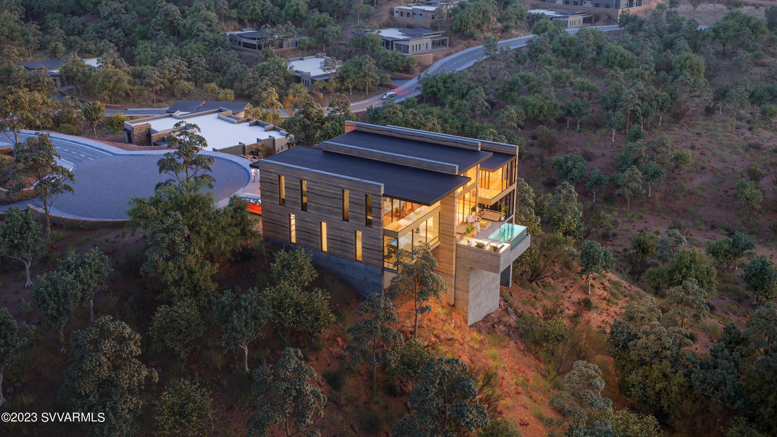 10 Sky Ridge Sedona, AZ 86336 - Photo 20 of 55 03B_Skiridge_Aerial View