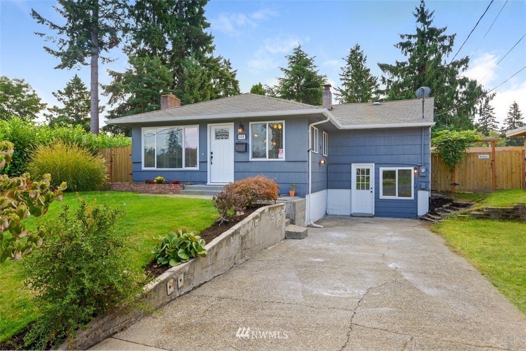 808 Electron Way Fircrest, WA 98466 - Photo 1 of 20 front view of a house with a yard