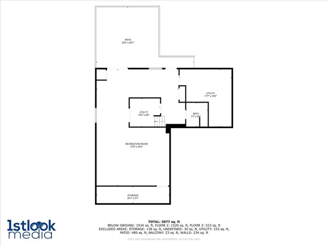 a picture of floor plan