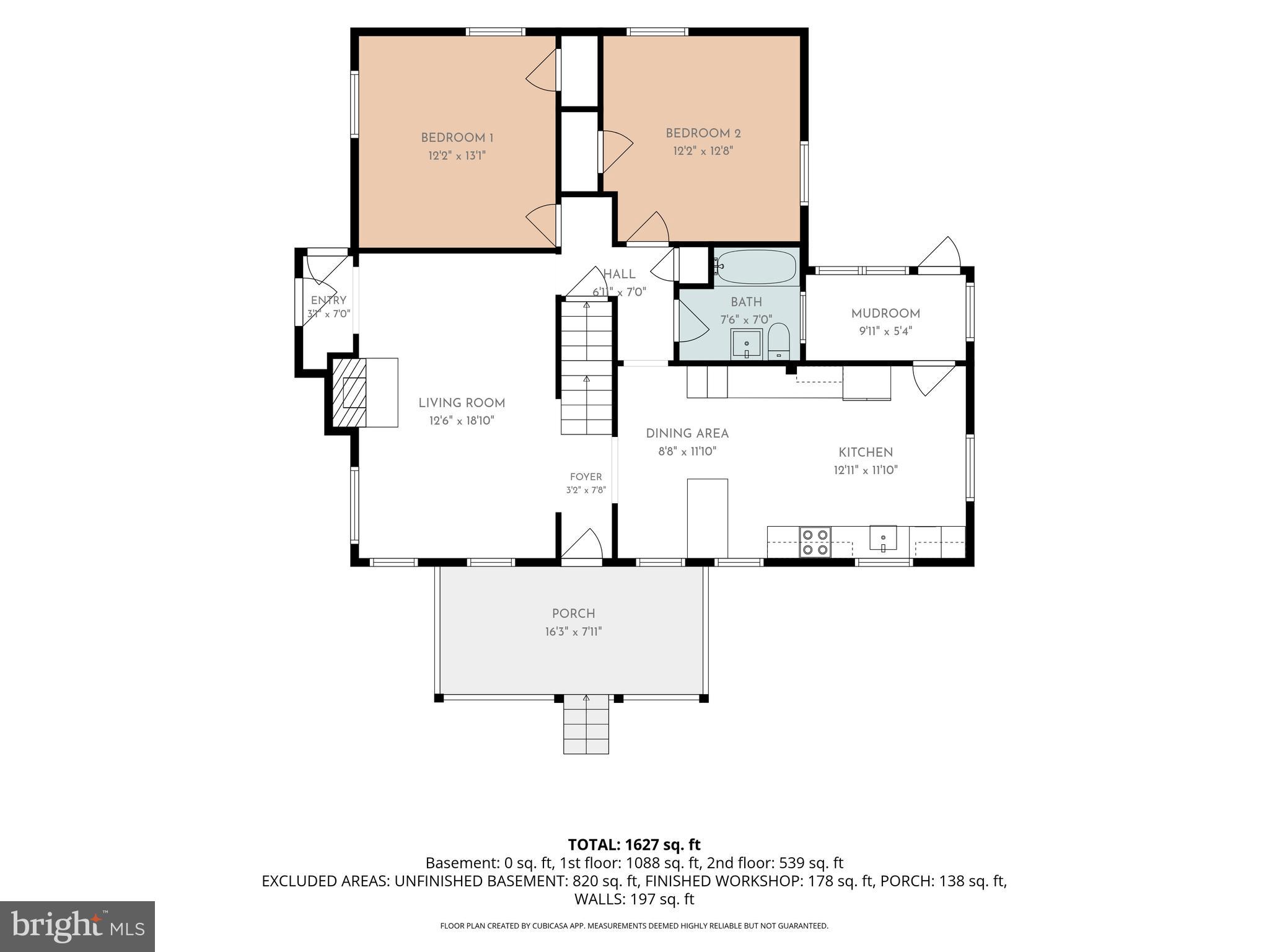 1058 Lenape Road West Chester, PA 19382 - Photo 39 of 41 Main Level Floorplan