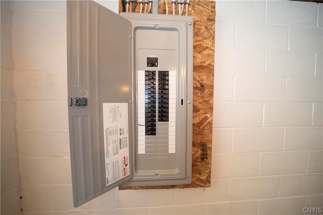 52 Cherry Tree Circle Clay, NY 13090 - Photo 33 of 38 New breaker panel.