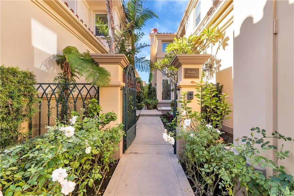 Inviting front entrance