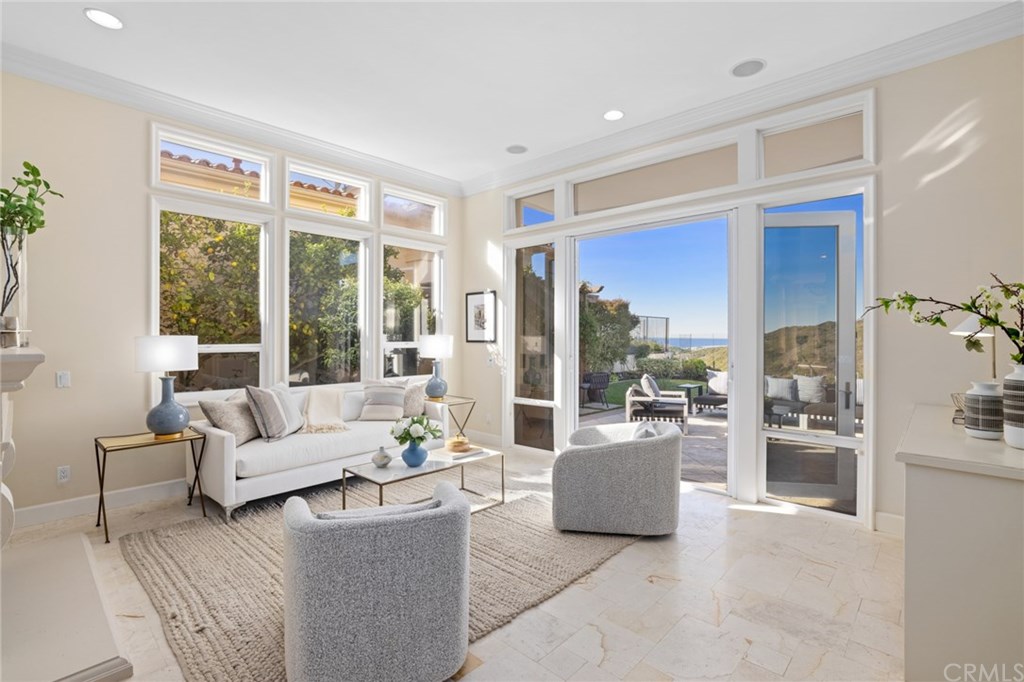 12 Sugar Pine Road Newport Coast, CA 92657 - Photo 9 of 45 Family Room with terrace access.