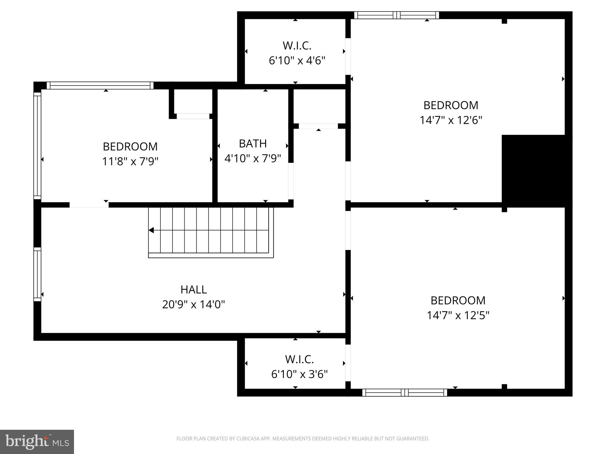 4311 Powder Mill Road Beltsville, MD 20705 - Photo 70 of 71 Upper level floor plan