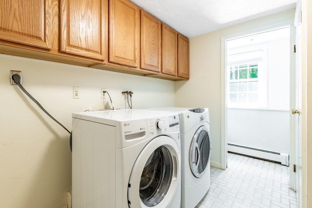 35 Williams Road Sharon, MA 02067 - Photo 14 of 25 a utility room with dryer and washer