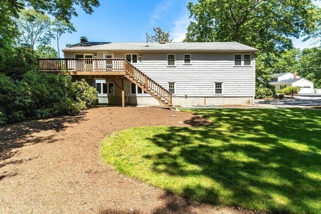 35 Williams Road Sharon, MA 02067 - Photo 15 of 25 a view of a house with a yard
