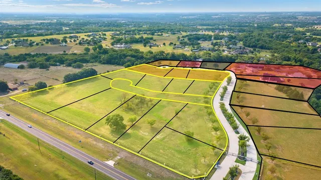 an aerial view of tennis court