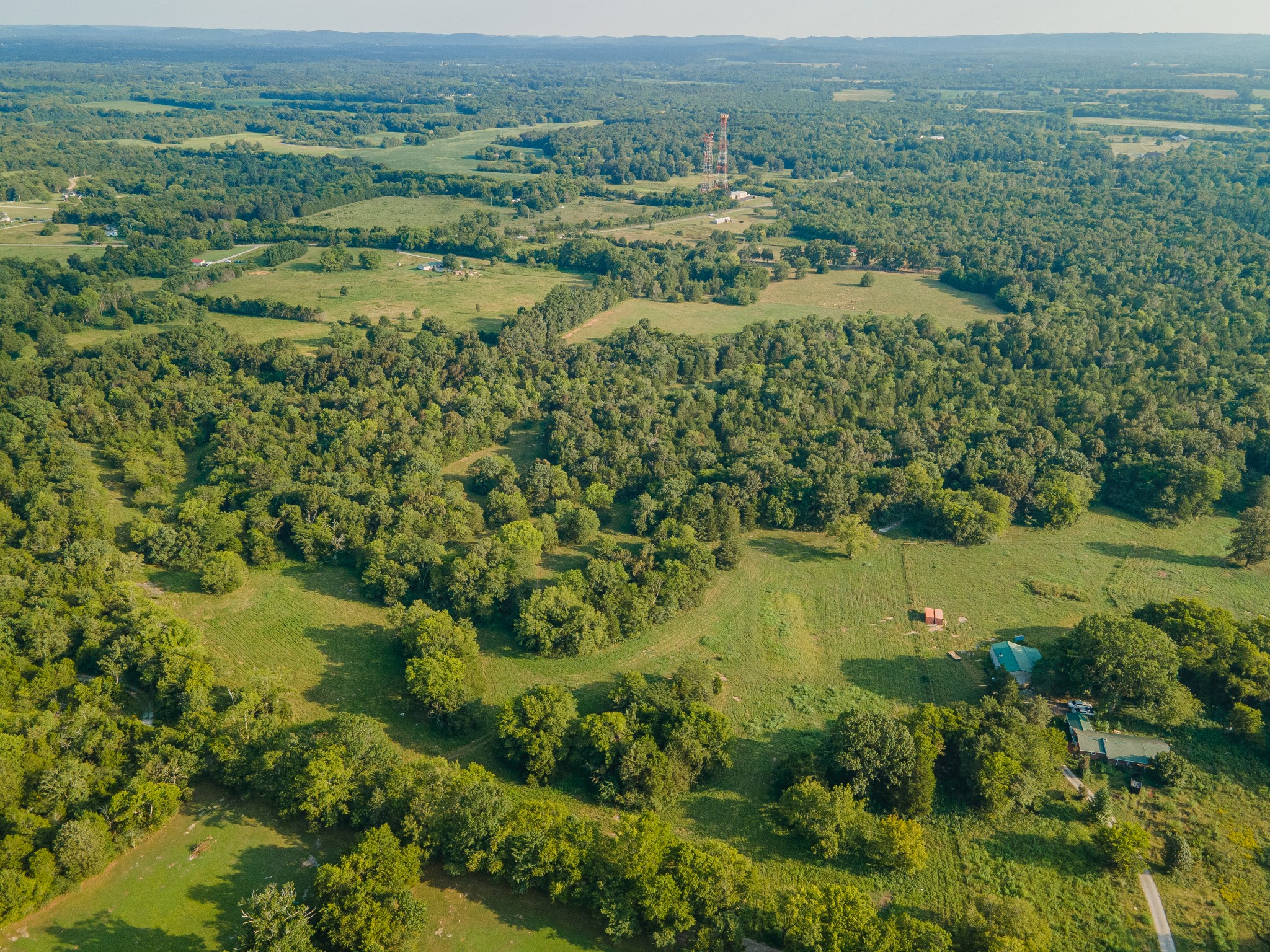 0 Hunter Bills Road Lewisburg, TN 37091 - Photo 41 of 73 an aerial view of residential houses with outdoor space and trees