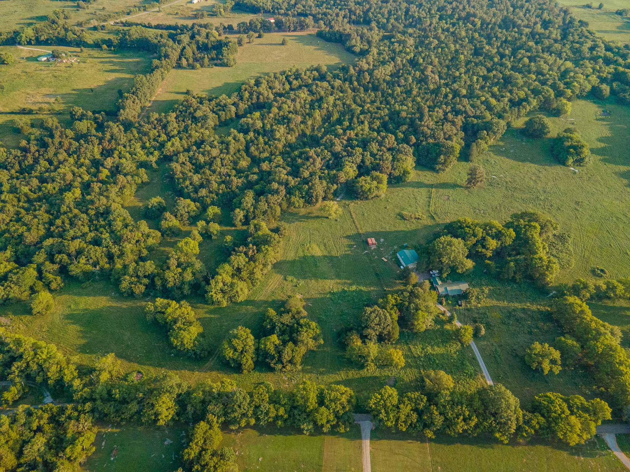 0 Hunter Bills Road Lewisburg, TN 37091 - Photo 73 of 73 an aerial view of residential houses with outdoor space and trees