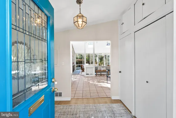 a very nice looking room with a large window