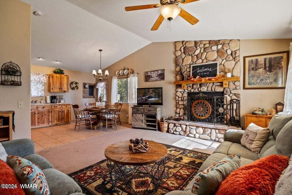2086 Pinewood Drive Overgaard, AZ 85933 - Photo 20 of 39 Furniture conveys - one couch is a sofa sleeper for the extra guest