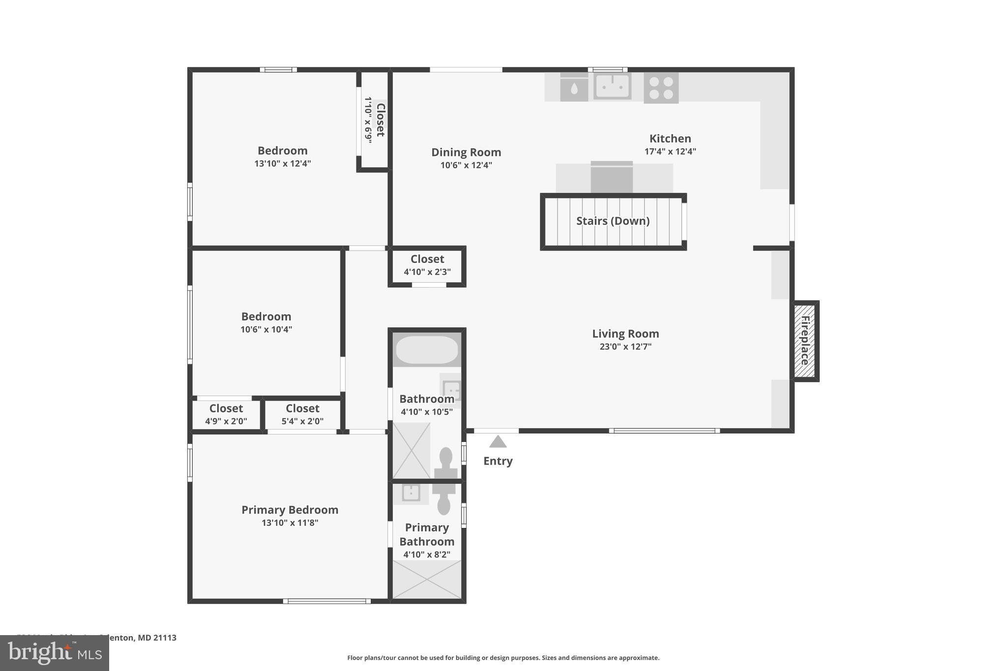 536 Maple Ridge Lane Odenton, MD 21113 - Photo 47 of 48 a picture of a room with a white wall and road