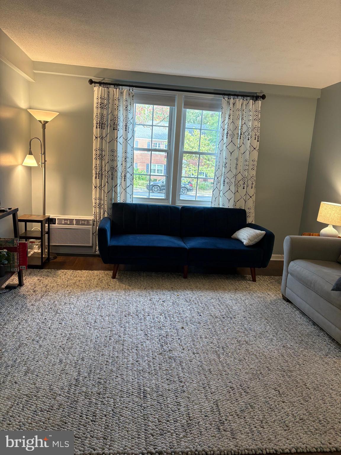 206 North George Mason Drive, Unit 1 Arlington, VA 22203 - Photo 6 of 28 a living room with furniture and a large window