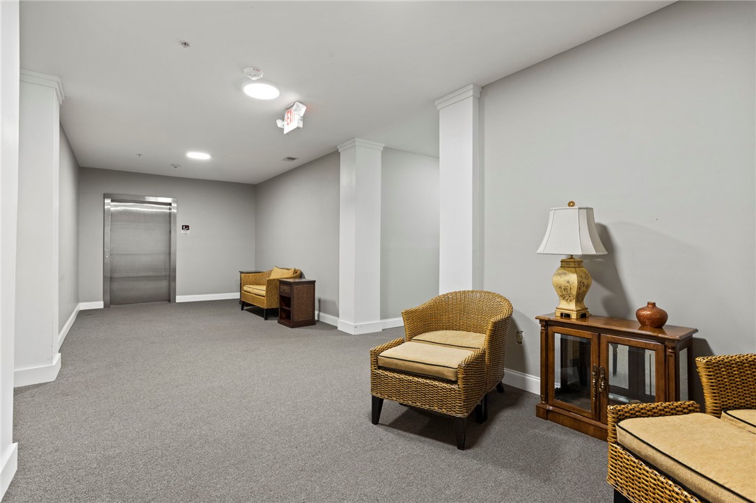 101 Oak Street, Unit 401 Clemson, SC 29631 - Photo 16 of 26 This spacious common area offers comfortable seating and convenient elevator access.