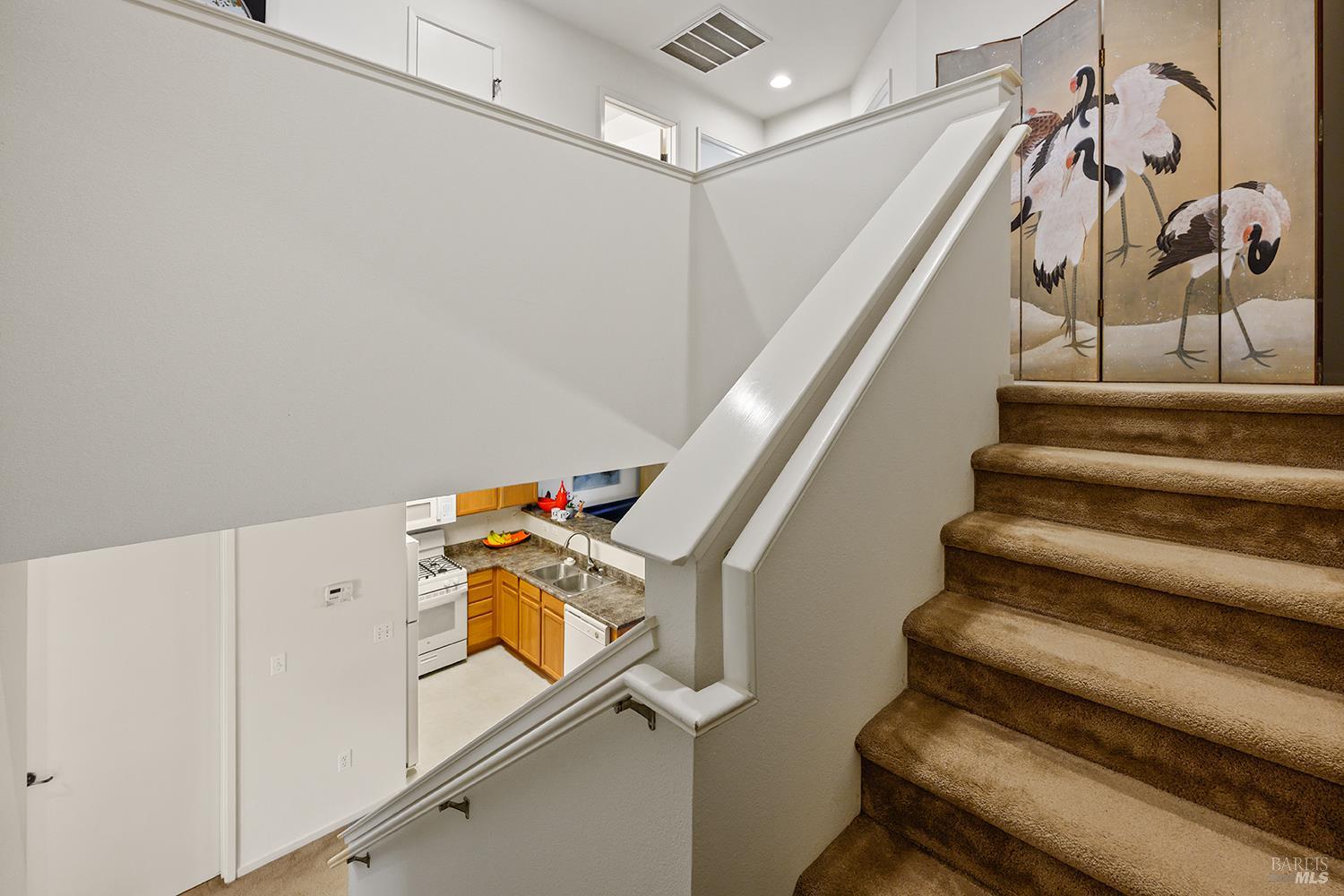 84 Crissy Place Novato, CA 94949 - Photo 21 of 37 a view of a hallway with staircase