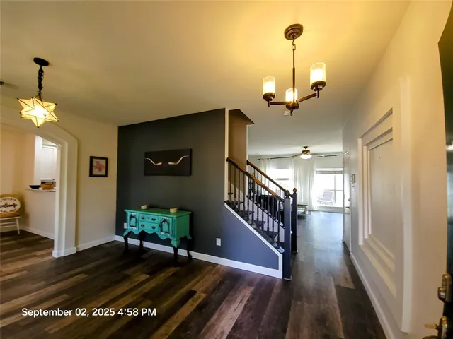 a view of a interior of the house