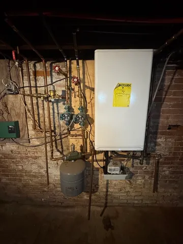 a view of water heater room