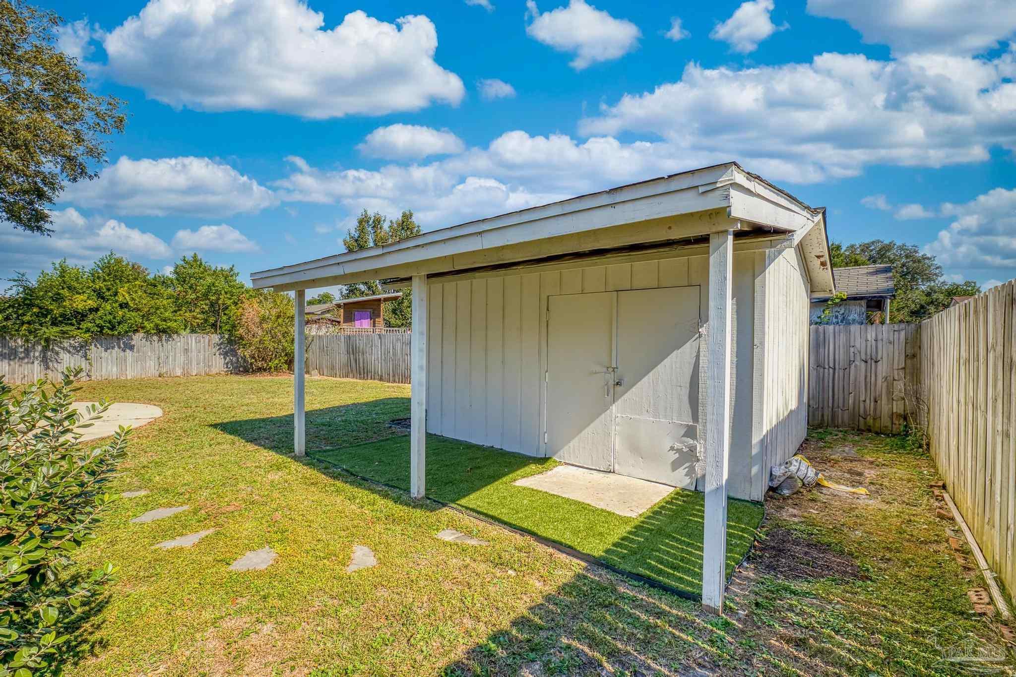 6130 Jasmine Road Pensacola, FL 32504 - Photo 46 of 71 BACKYARD SHED