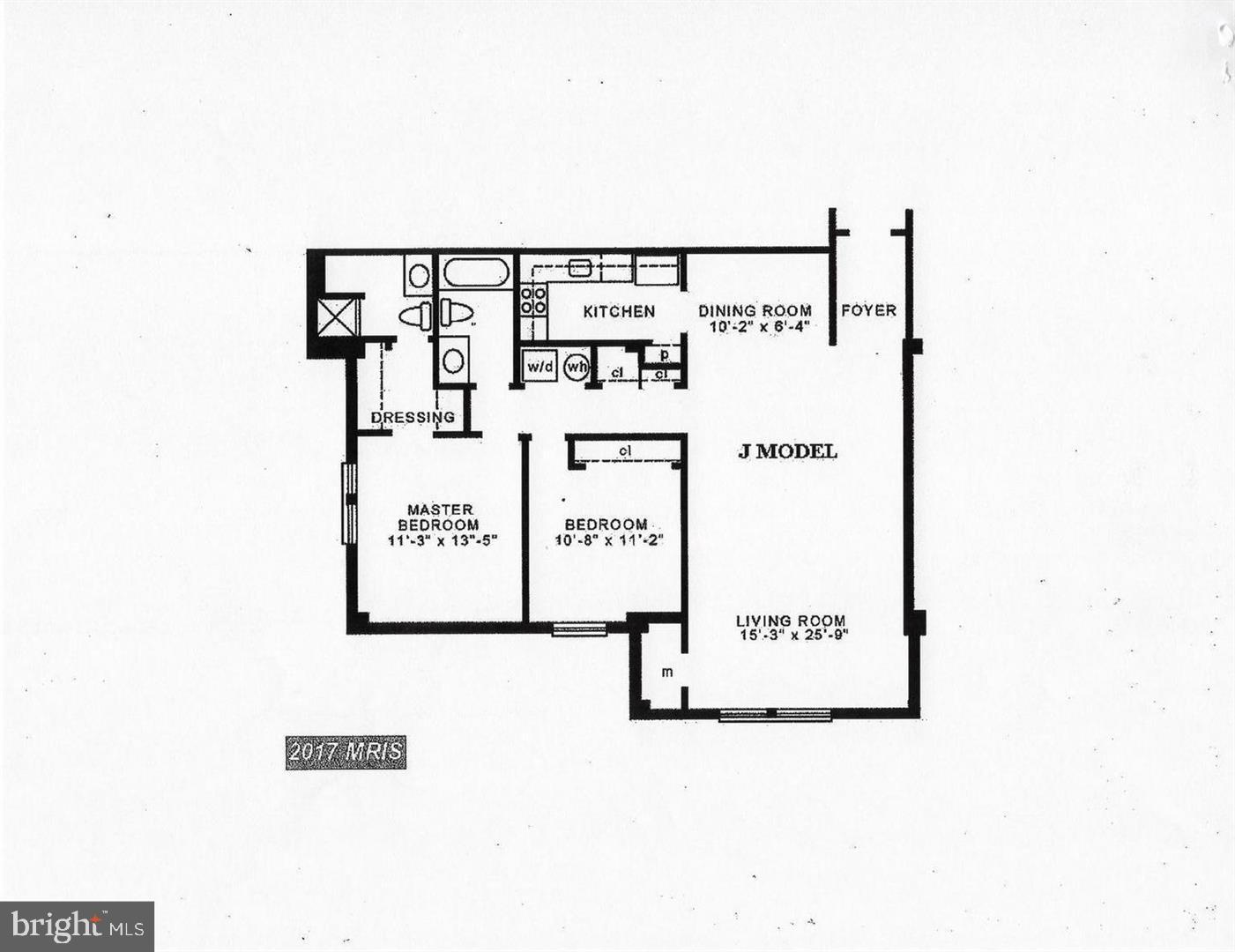 7661 Provincial Drive, Unit 301 McLean, VA 22102 - Photo 23 of 23 Floor Plan