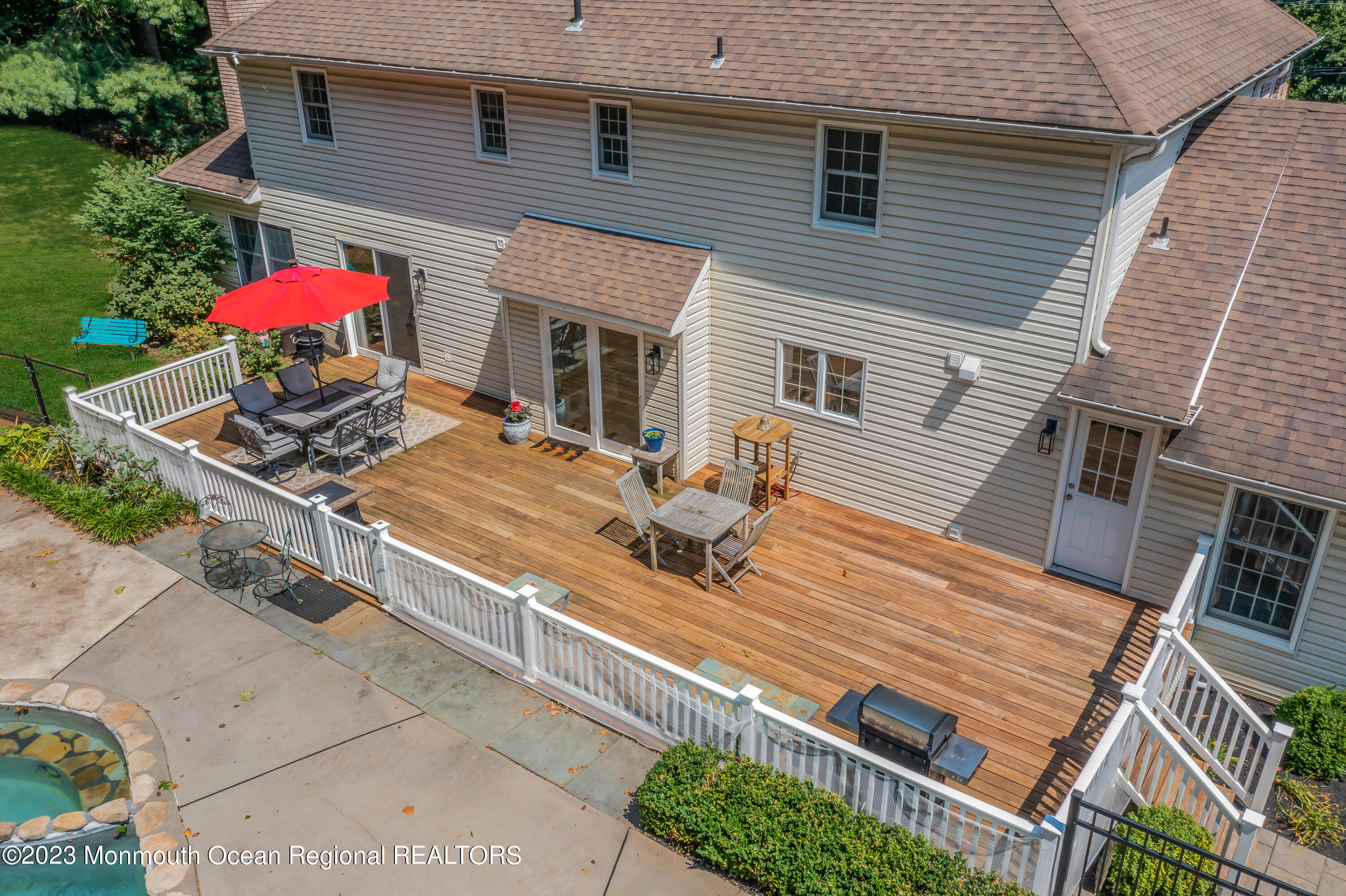 240 Holland Road Holmdel, NJ 07733 - Photo 32 of 34 aerial deck