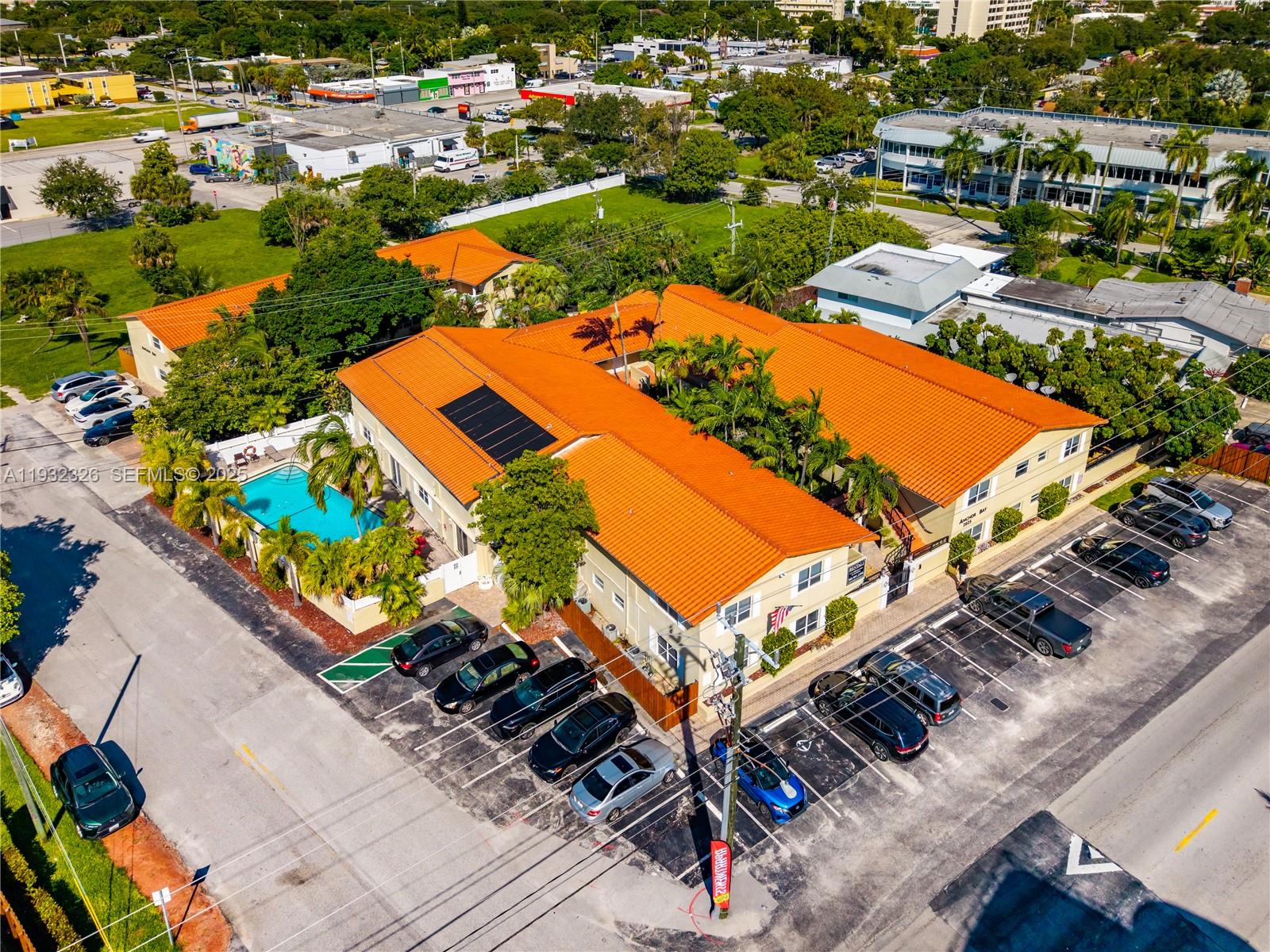 2025 Miami Road, Unit 19 Fort Lauderdale, FL 33316 - Photo 3 of 30 an aerial view of a house