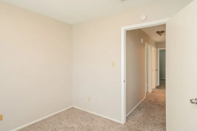 a view of a small space