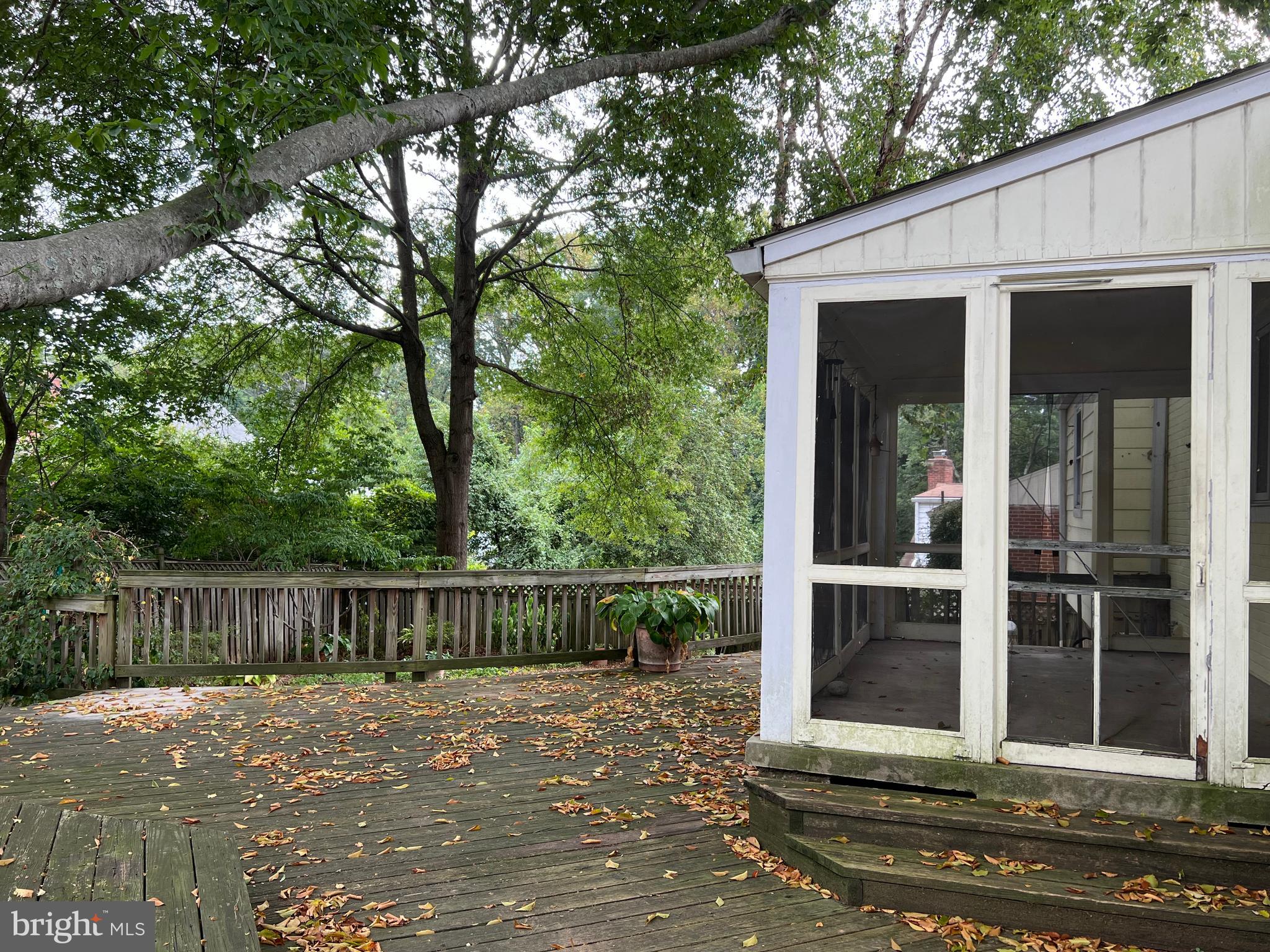 9205 Whitney Street Silver Spring, MD 20901 - Photo 25 of 36 a view of a house with a backyard
