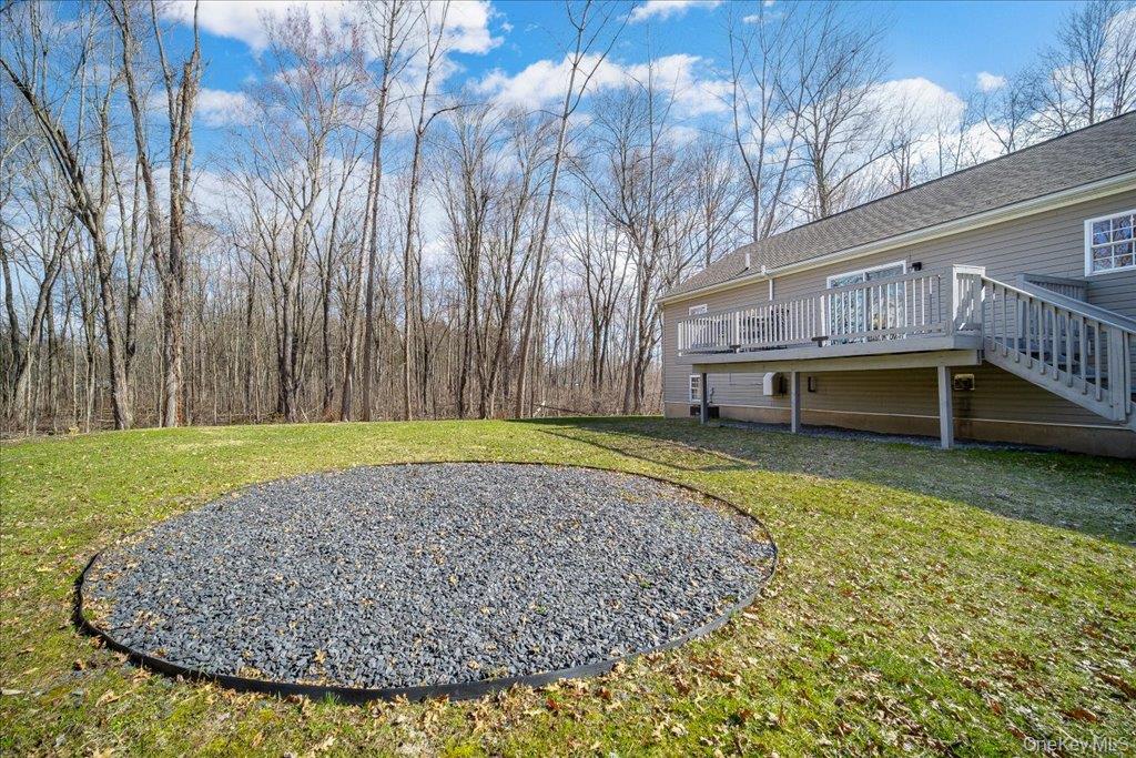 237 South Ohioville Road New Paltz, NY 12561 - Photo 38 of 48 a view of backyard with swimming pool
