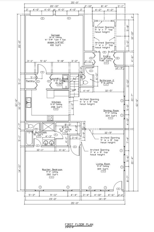 7655 Ameswood Road Houston, TX 77095 - Photo 22 of 23 First Floor Plan