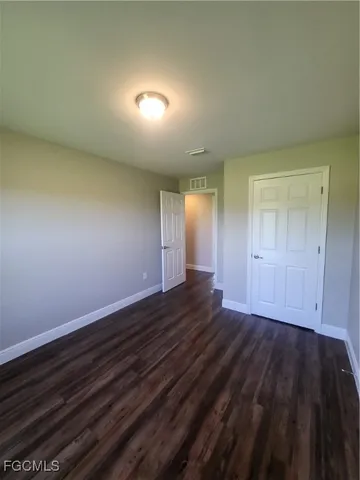 wooden floor in an empty room