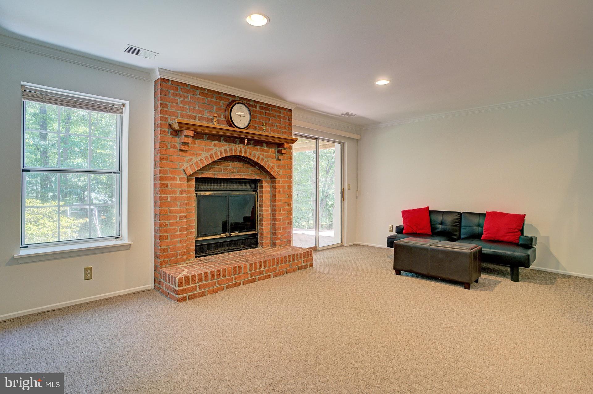 5994 Powell's Landing Road Burke, VA 22015 - Photo 10 of 31 Fireplace on lower level