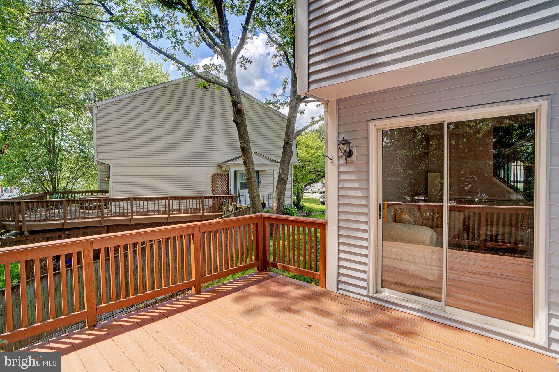 5994 Powell's Landing Road Burke, VA 22015 - Photo 25 of 31 Deck access off living room