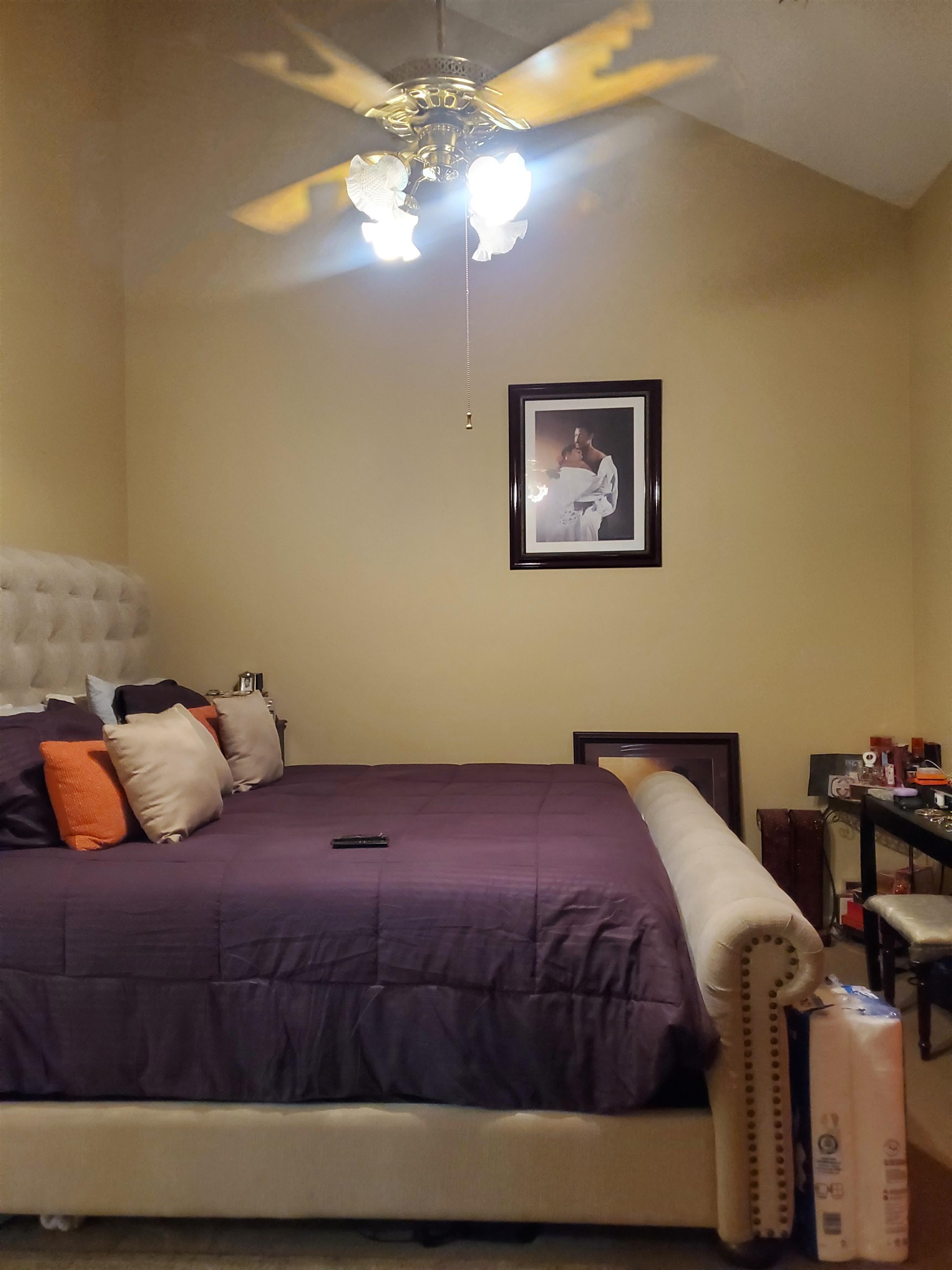 6769 Ross Ridge Drive Memphis, TN 38141 - Photo 13 of 25 a bedroom with a bed and a chandelier