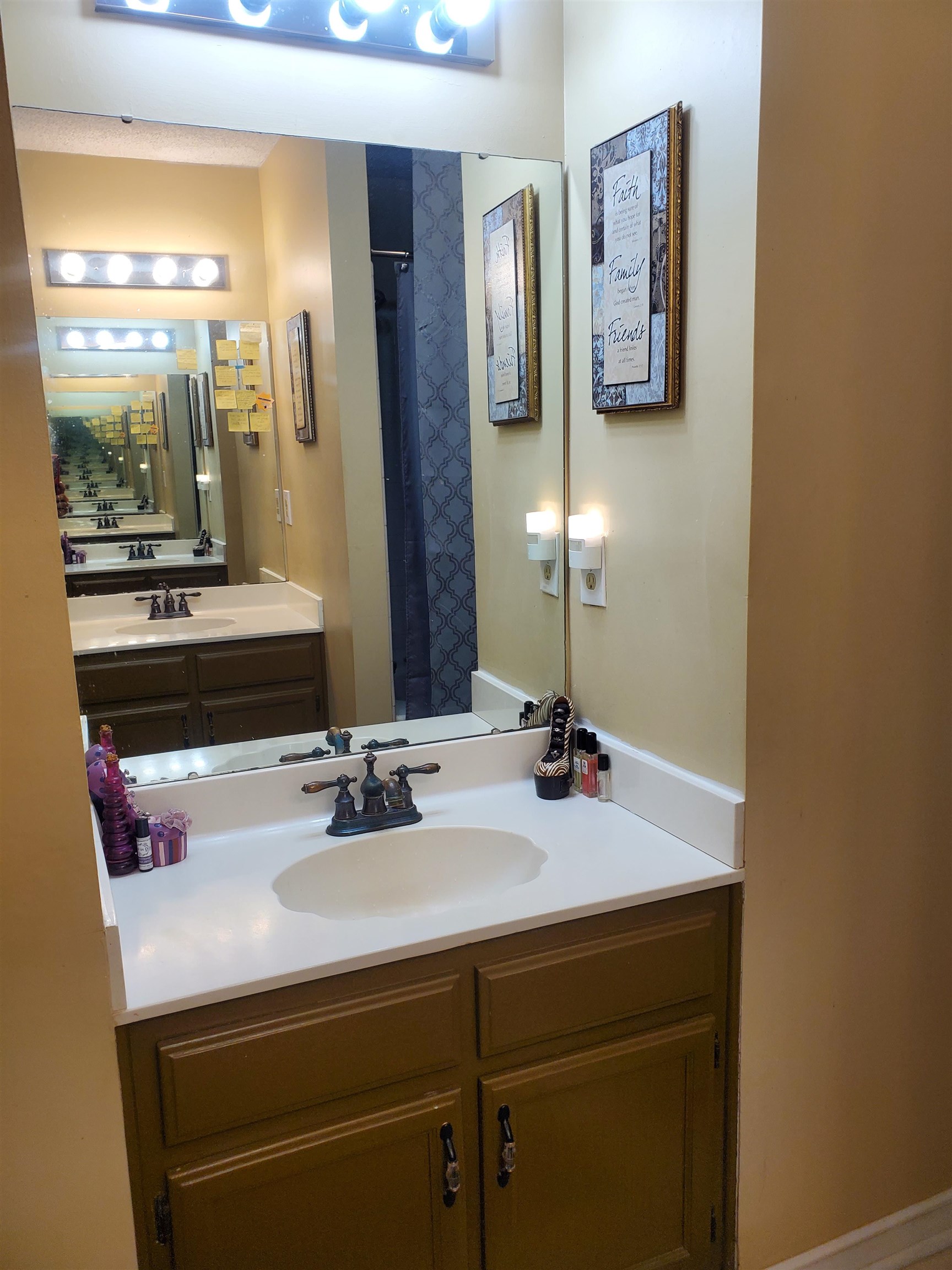 6769 Ross Ridge Drive Memphis, TN 38141 - Photo 16 of 25 a bathroom with a sink and a mirror