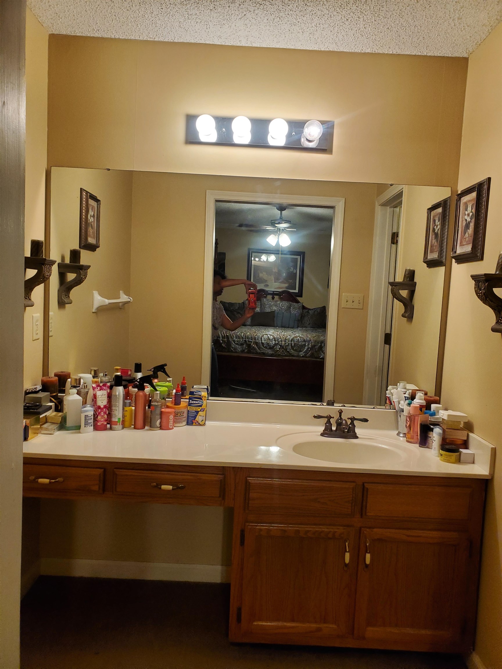 6769 Ross Ridge Drive Memphis, TN 38141 - Photo 22 of 25 a bathroom with a sink mirror and vanity