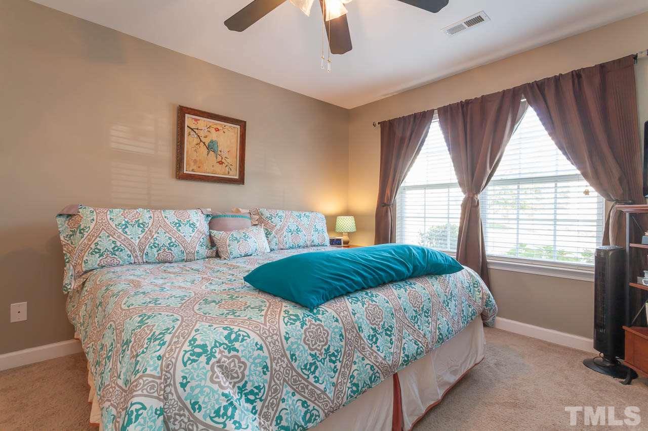 8028 River Watch Lane Raleigh, NC 27616 - Photo 22 of 23 FIRST FLOOR MASTER! Check out the space - this is a king size bed!