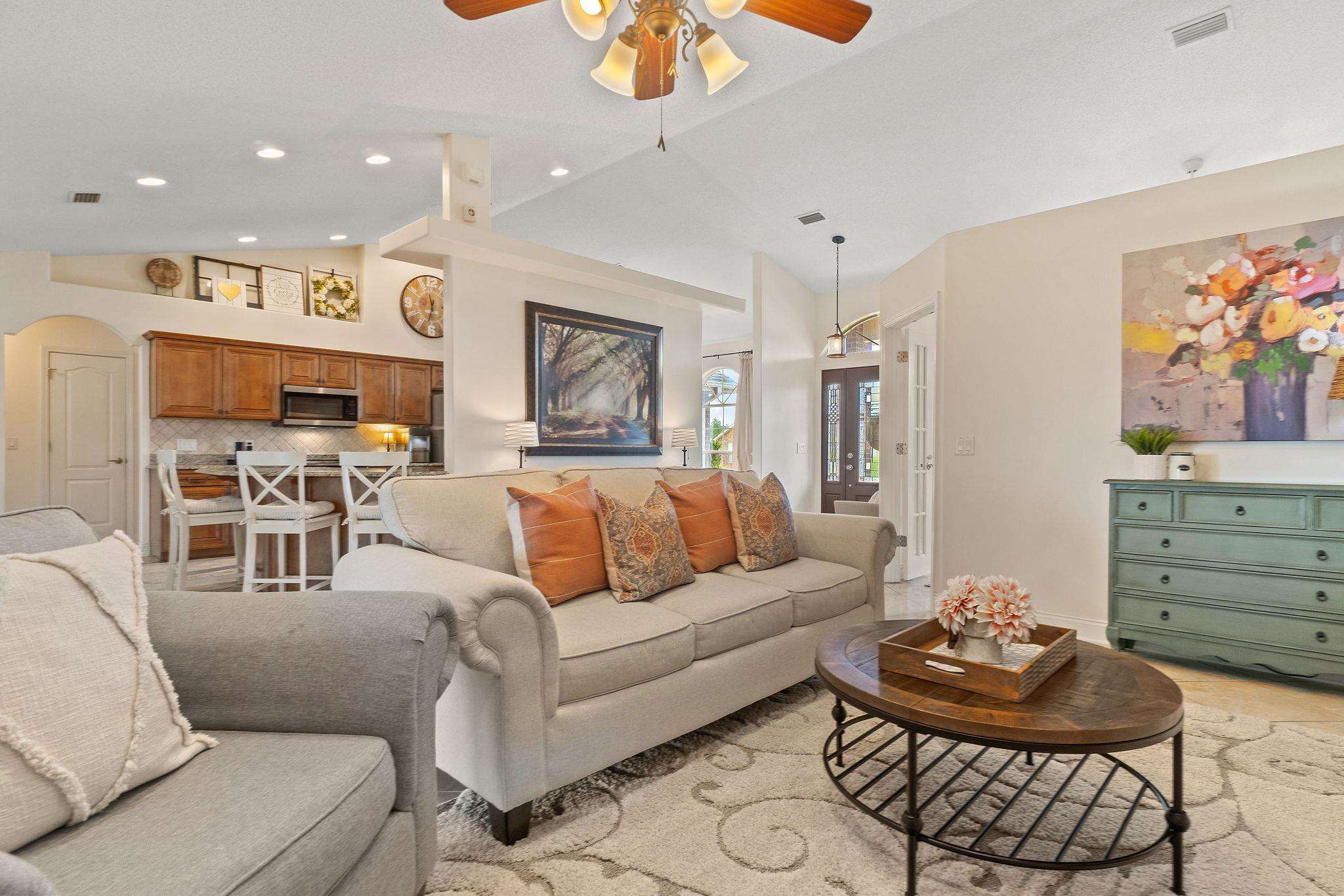 4248 Chittingham Drive Pace, FL 32571 - Photo 18 of 43 a living room with furniture and a rug