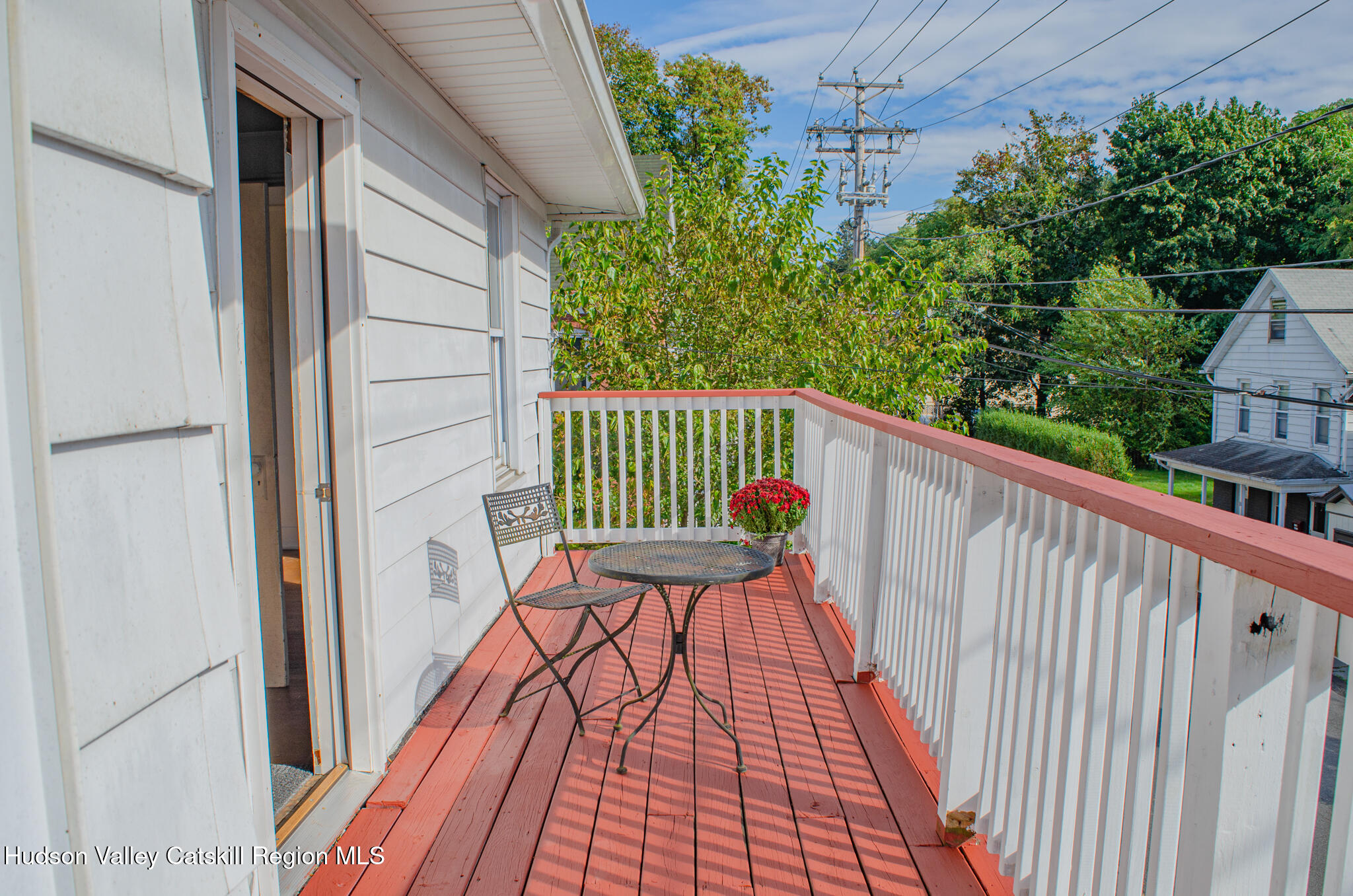 11 3rd Port Ewen, NY 12466 - Photo 25 of 34 a view of balcony with wooden floor