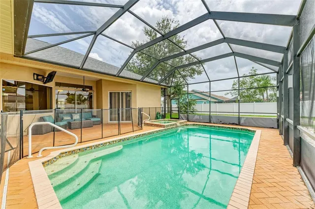 a bedroom with a bed and furniture