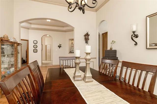 a view of a balcony with furniture