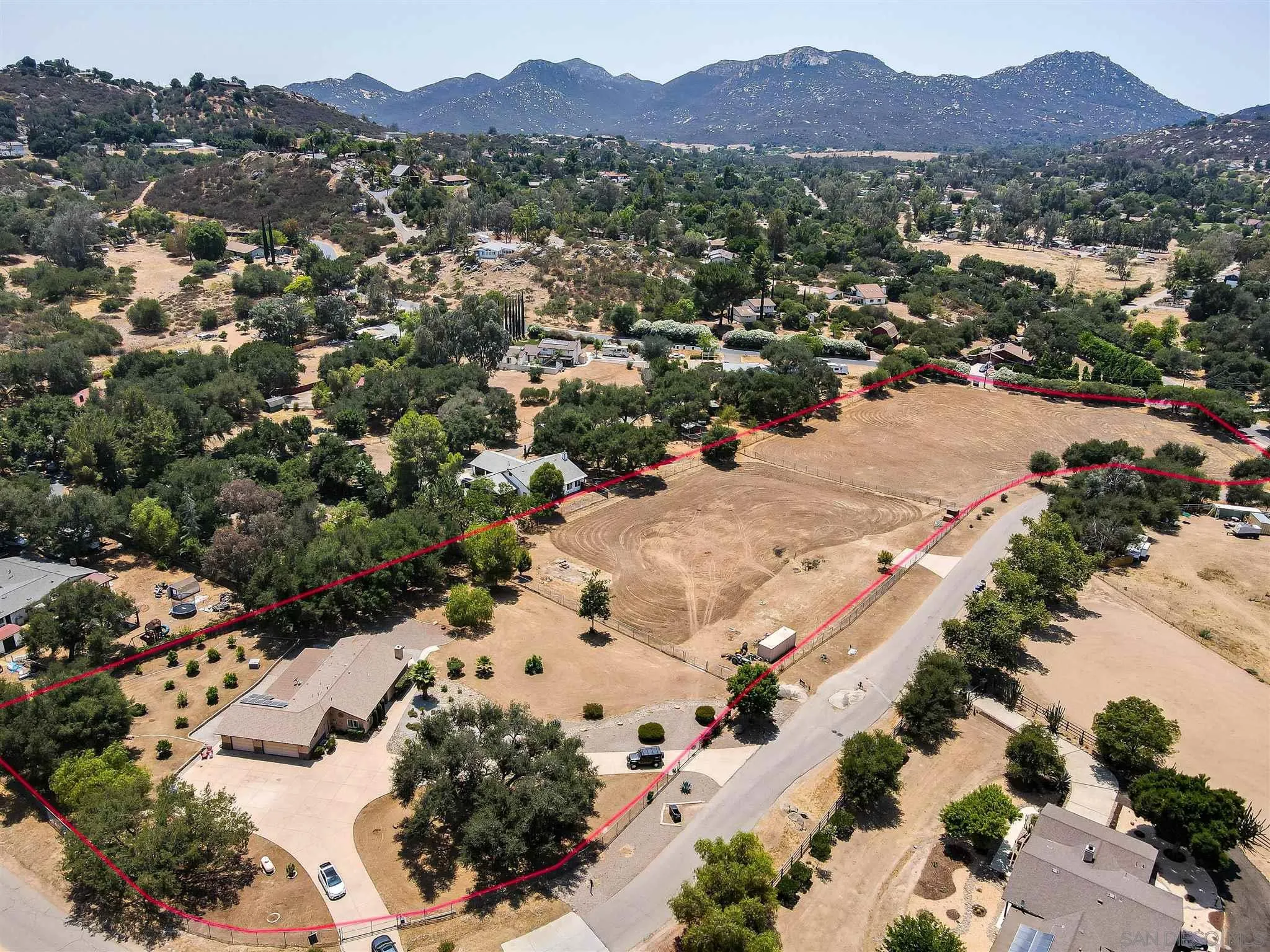 19139 Split Rock Road Ramona, CA 92065 - Photo 22 of 29 a view of a city and mountains