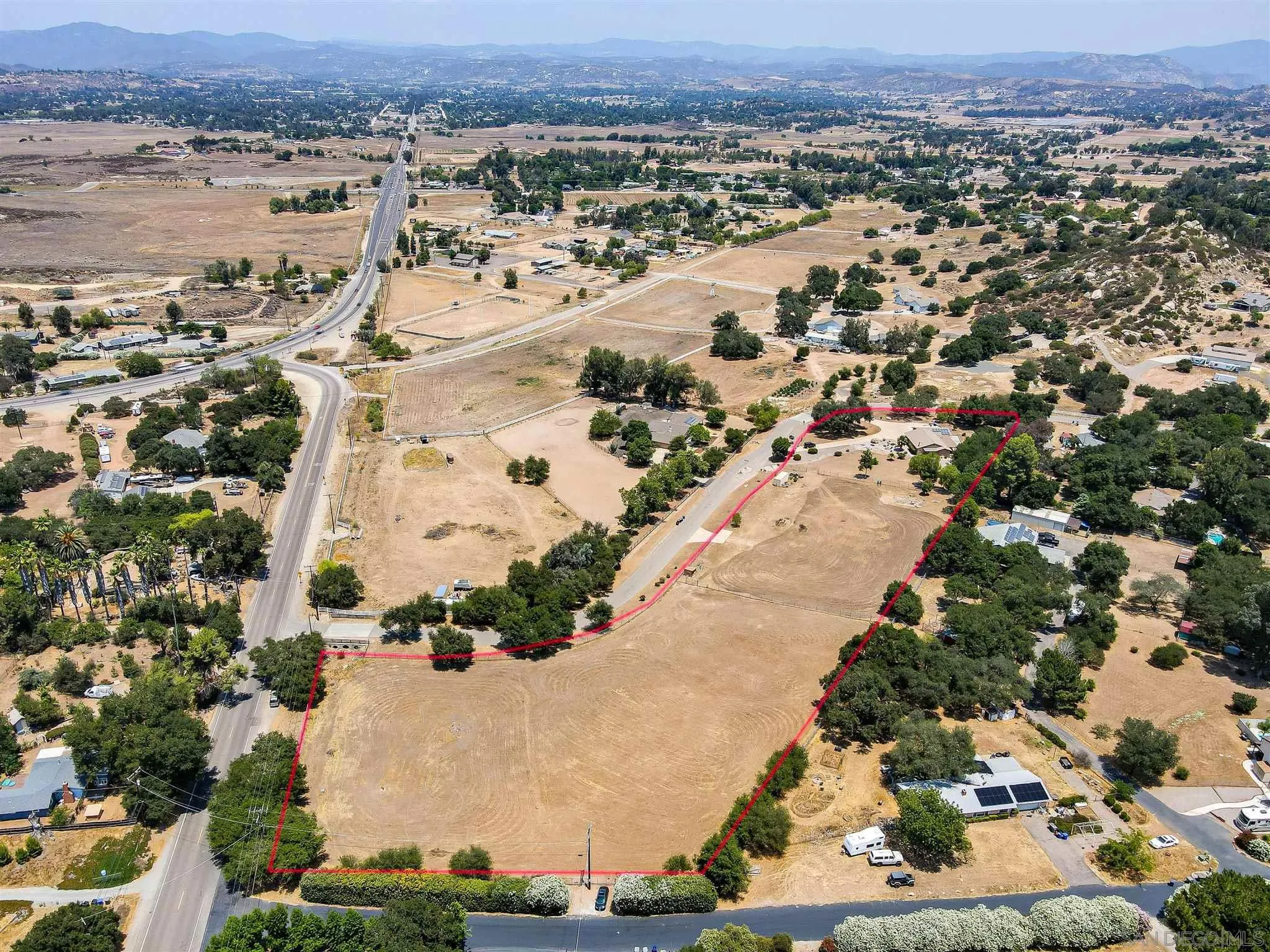 19139 Split Rock Road Ramona, CA 92065 - Photo 23 of 29 an aerial view of multiple house