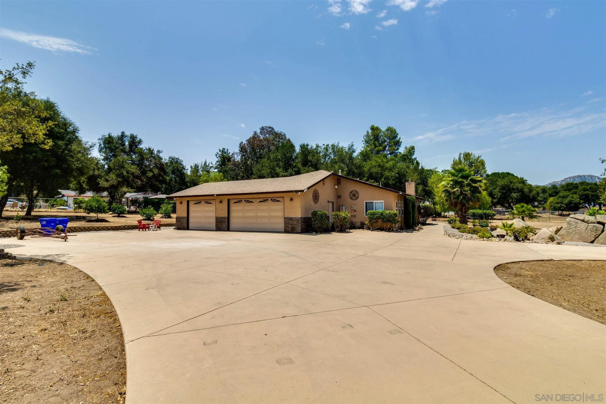19139 Split Rock Road Ramona, CA 92065 - Photo 25 of 29 a swimming pool view with a outdoor space