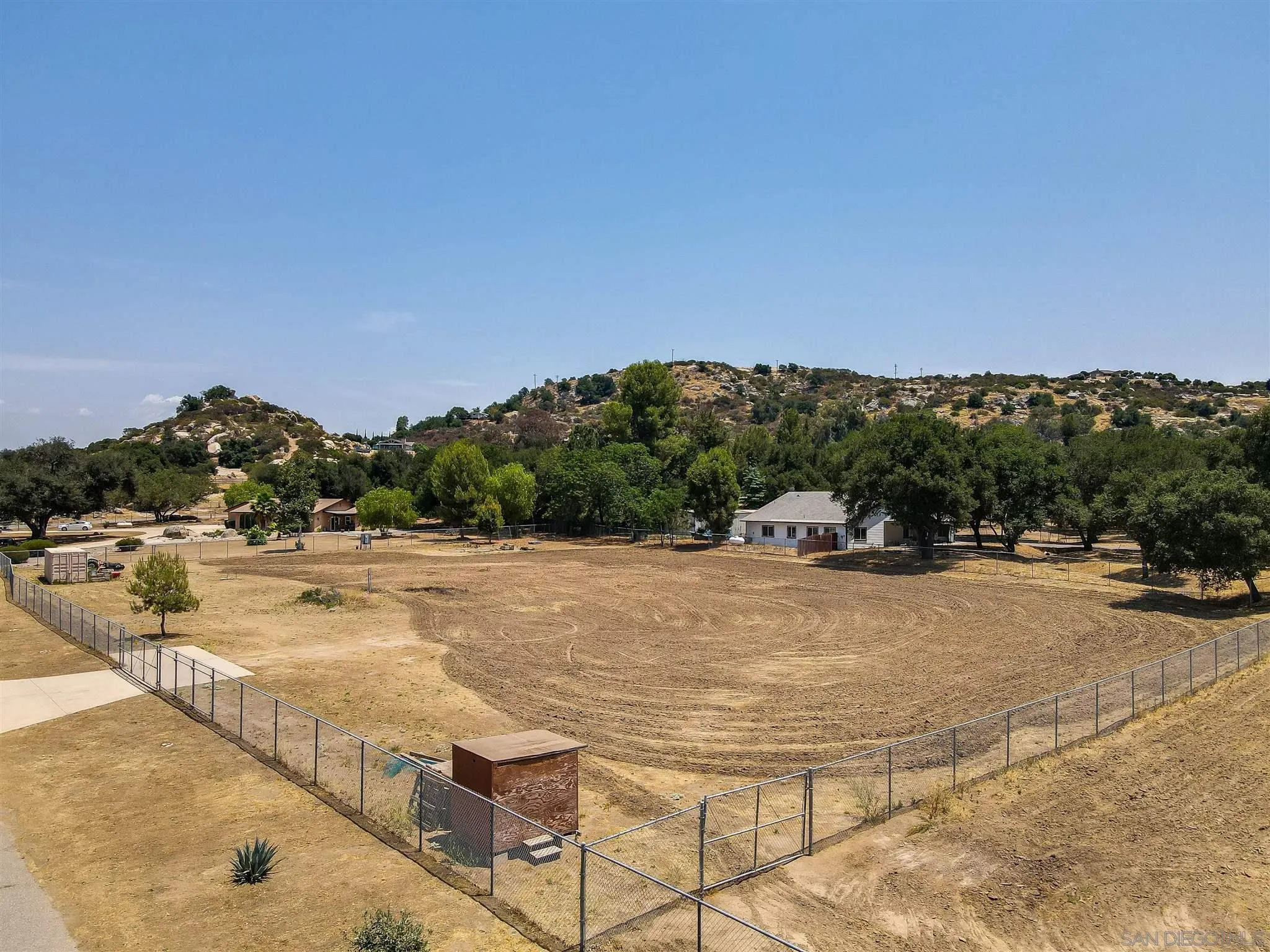 19139 Split Rock Road Ramona, CA 92065 - Photo 27 of 29 a view of a swimming pool and lake view