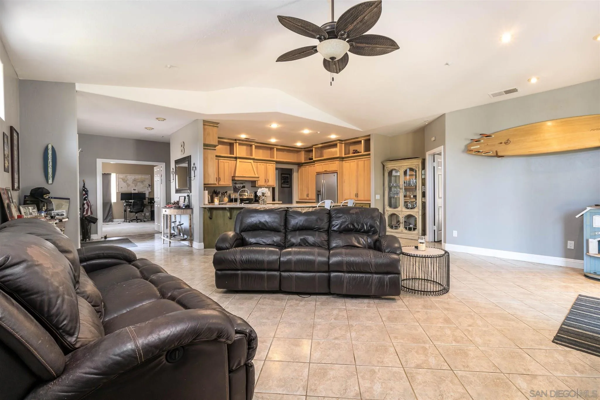 19139 Split Rock Road Ramona, CA 92065 - Photo 9 of 29 a living room with furniture and a large window