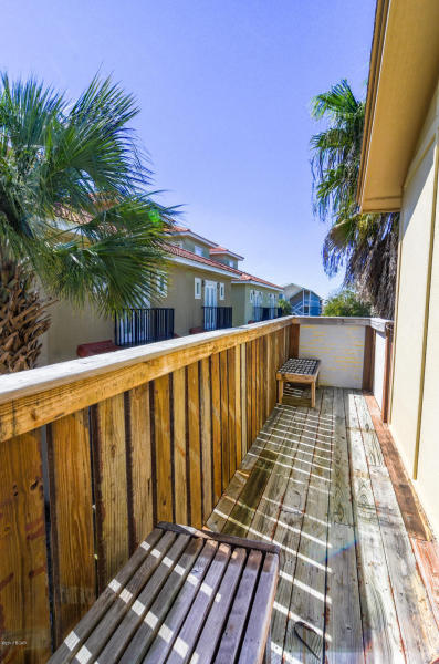200 Southfields Road, Unit A Panama City Beach, FL 32413 - Photo 15 of 27 Balcony off Bedroom